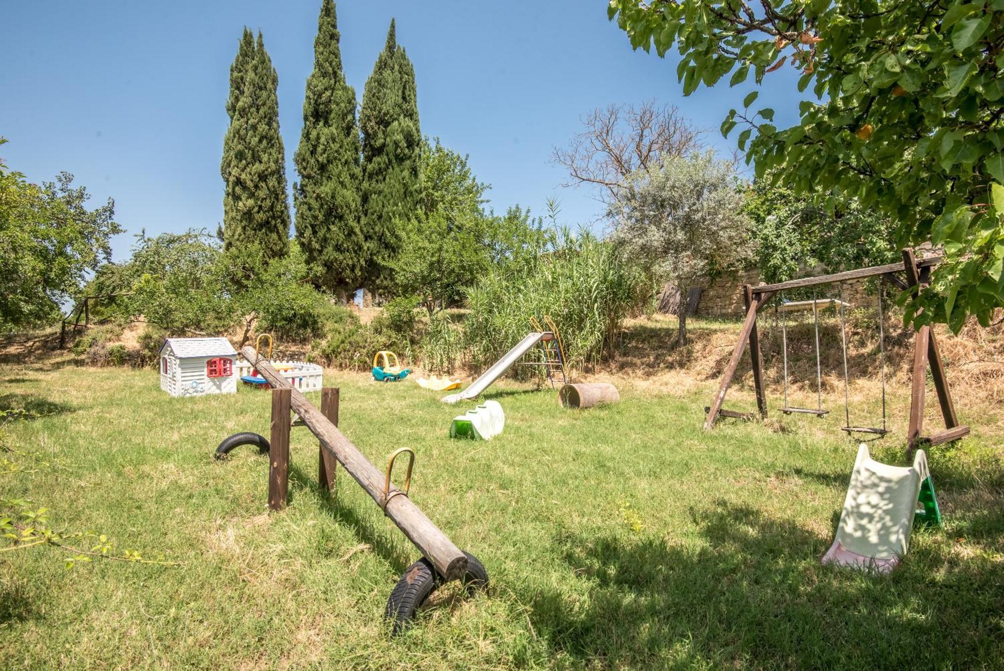 Poggio Primo - Bilocale Brando Villa Castiglion Fibocchi Luaran gambar
