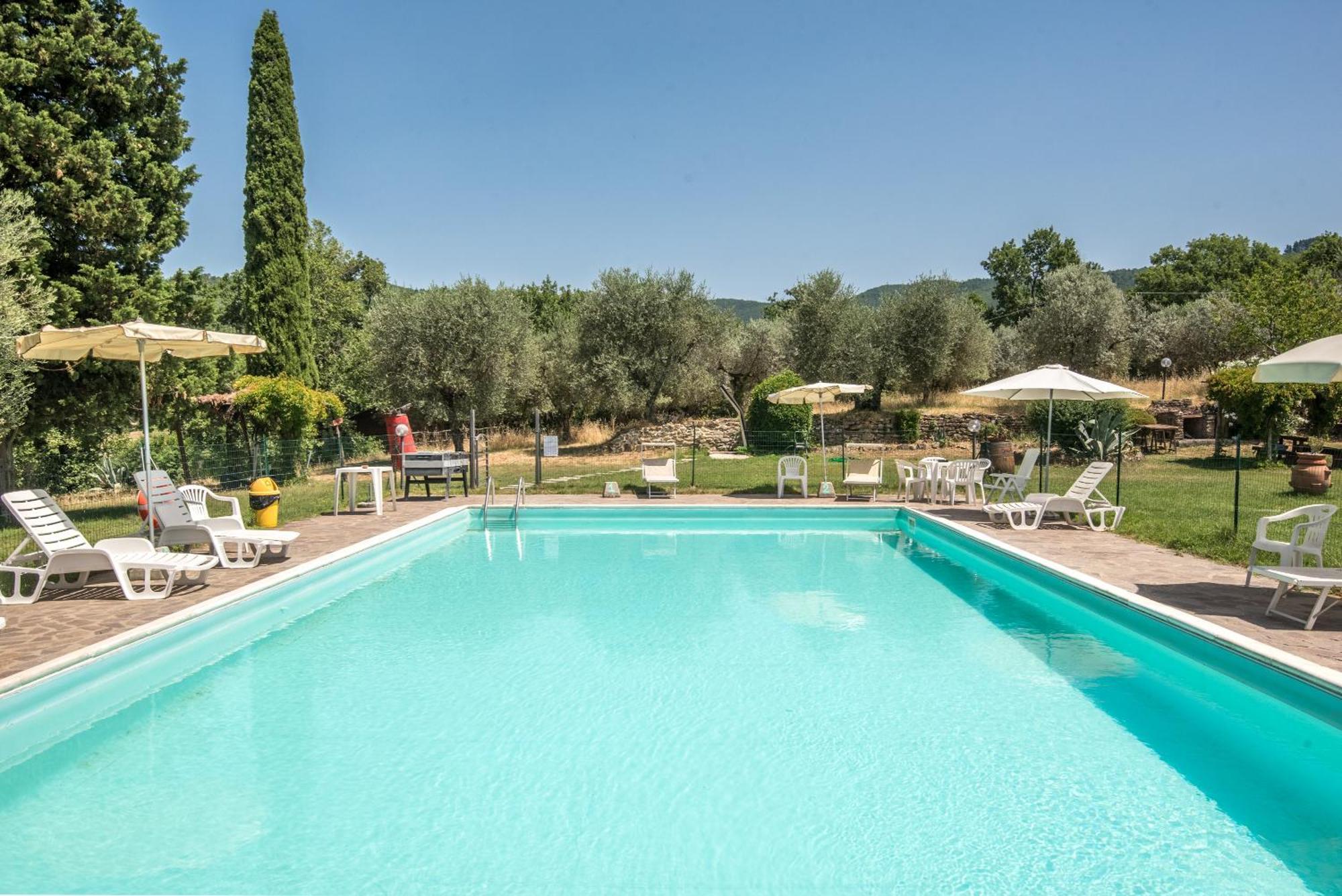 Poggio Primo - Bilocale Brando Villa Castiglion Fibocchi Luaran gambar