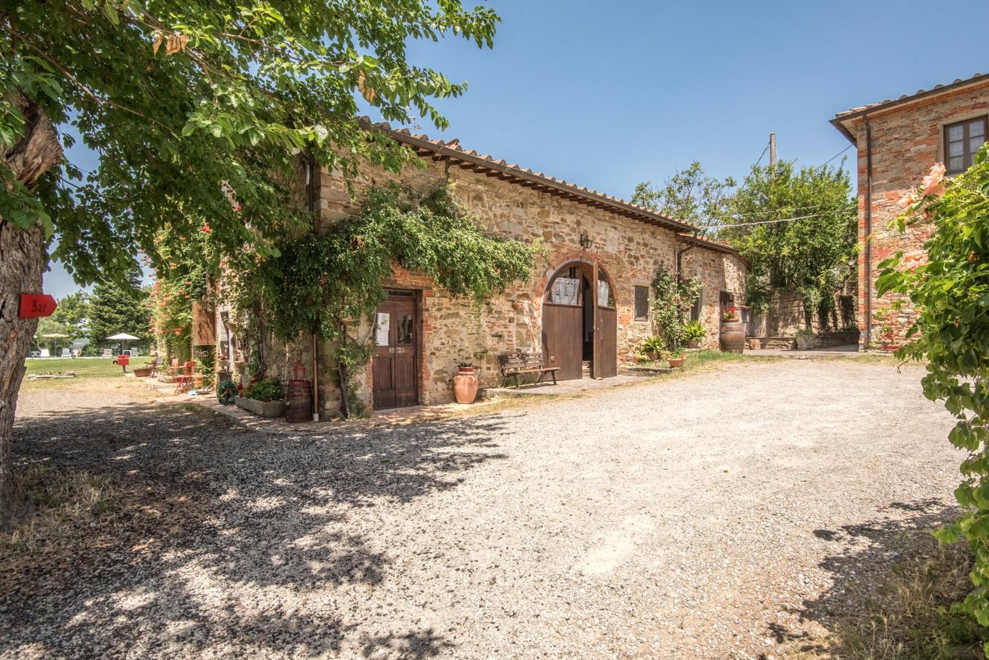 Poggio Primo - Bilocale Brando Villa Castiglion Fibocchi Luaran gambar
