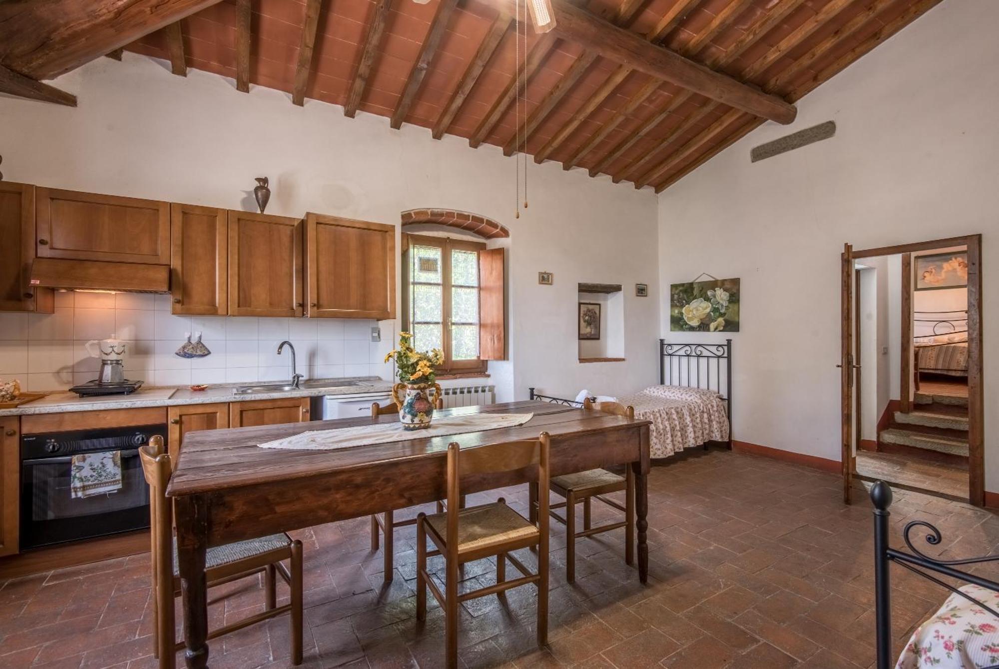Poggio Primo - Bilocale Brando Villa Castiglion Fibocchi Luaran gambar