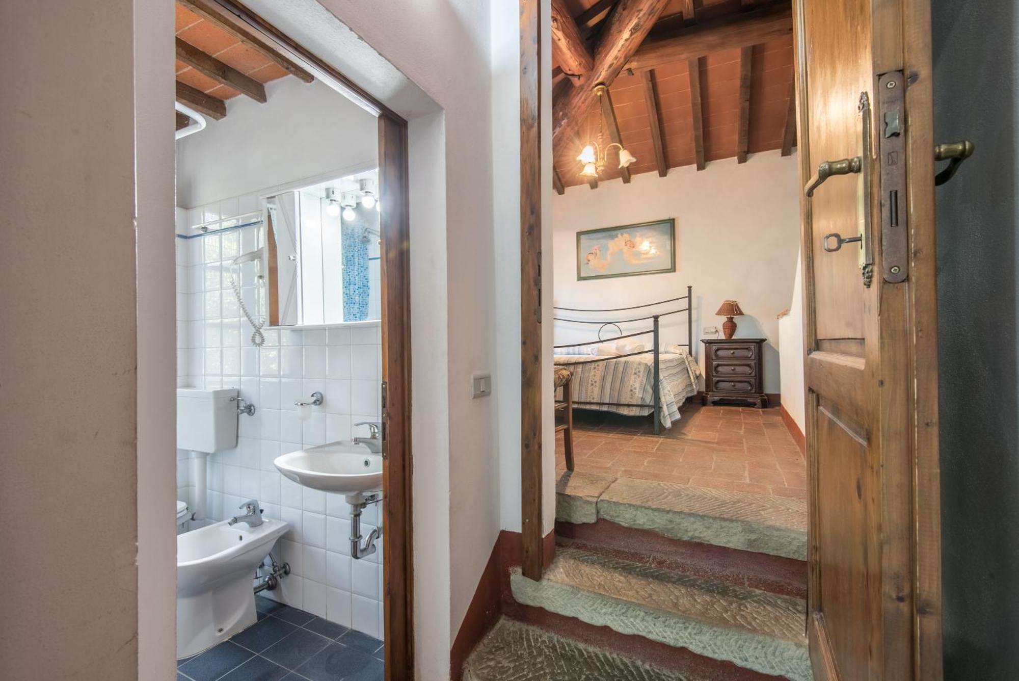 Poggio Primo - Bilocale Brando Villa Castiglion Fibocchi Luaran gambar